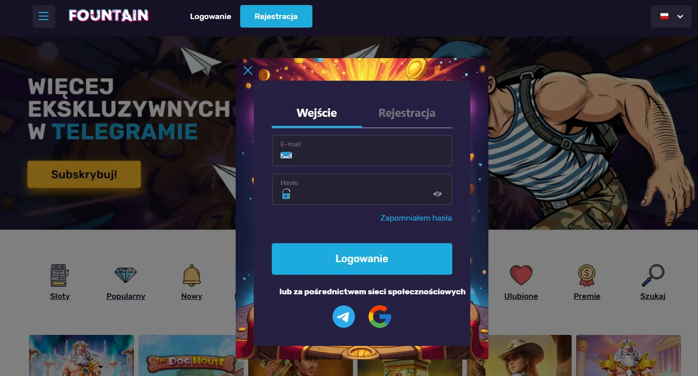 Fontan Casino login – logowanie i zarządzanie kontem krok po kroku Fontan Casino login – logowanie i zarządzanie kontem